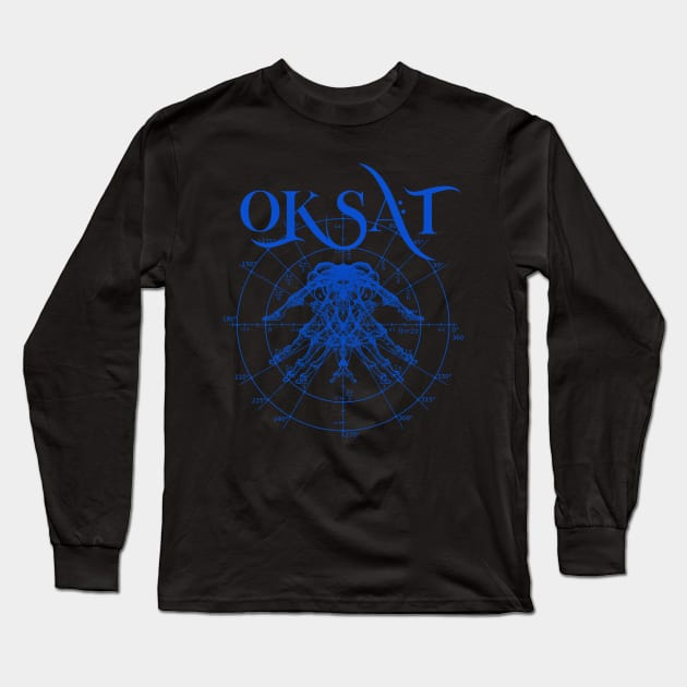 Oksät 180 Blue Long Sleeve T-Shirt by Oksat